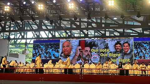 ‘வாக்கு திருட்டு’ சர்ச்சை: ராகுல் காந்தி தலைமையில் இன்று பெங்களூருவில் பேரணி