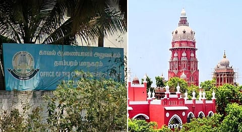 தனியார் கட்டிடத்தில் தாம்பரம் காவல் ஆணையர் அலுவலகம்: 2 ஆண்டுகளில் காலி செய்ய ஐகோர்ட் உத்தரவு