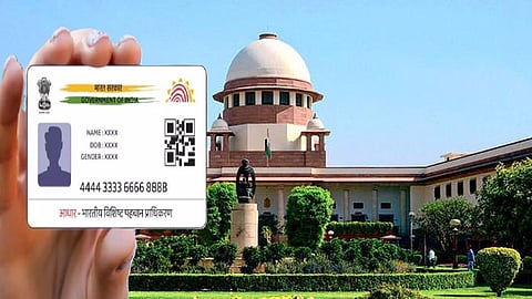 குடியுரிமைக்கான ஆதாரமாக ஆதாரை ஏற்க முடியாது: தேர்தல் ஆணையத்தின் வாதத்தை ஏற்றது உச்ச நீதிமன்றம்