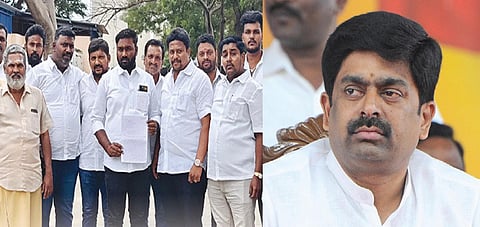 பாஜக பிரமுகருடன் சேர்ந்து திமுகவினரை சிக்க வைத்தாரா? - திகுதிகு சர்ச்சையில் திருப்பூர் மேயர் தினேஷ்குமார்!