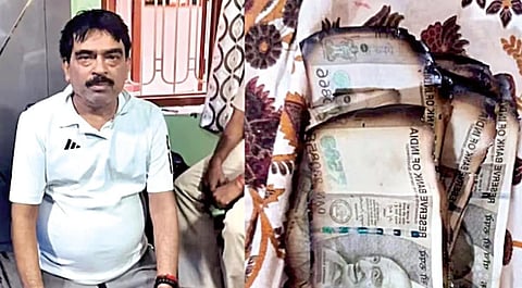 ரூ.100 கோடி சொத்து குவித்த இன்ஜினீயர் வீட்டில் ரெய்டு: ரூ.3 கோடியை எரித்து கழிவறையில் ஊற்றிய தம்பதி சிக்கினர்