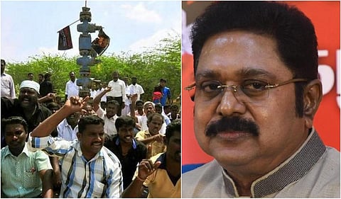 ஹைட்ரோகார்பன் சோதனைக் கிணறுகள் அமைப்பதில் திமுக திரைமறைவில் தில்லுமுல்லு: டிடிவி தினகரன்