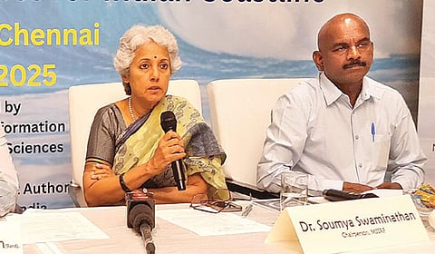 கடலில் உடல்நலக்குறைவால் பாதிக்கப்படும் மீனவர்களை காப்பாற்ற கடல் ஆம்புலன்ஸ் அவசியம்: சவுமியா சுவாமிநாதன்