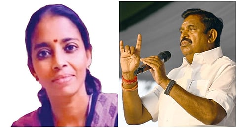 “இந்த அவல ஆட்சி இருந்து என்ன பயன்?” - மழைநீர் வடிகால் பள்ளத்தில் பெண் உயிரிழந்த சம்பவத்துக்கு இபிஎஸ் கண்டனம்