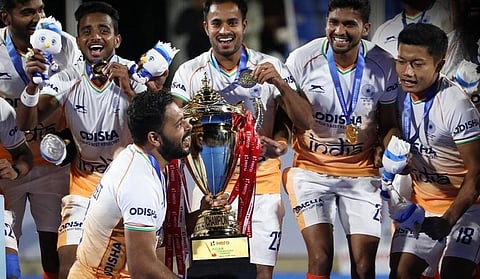 8 ஆண்டுகளுக்குப் பிறகு ஆசியக் கோப்பையை வென்றது இந்திய ஹாக்கி அணி!