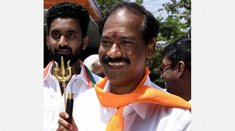 புதுச்சேரி பாஜக முன்னாள் தலைவர் சாமிநாதன் விலகல் - அதிக ஆண்டுகள் தலைவராக இருந்தவர்!