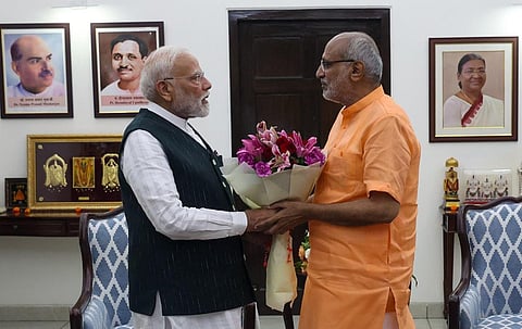 குடியரசு துணைத் தலைவர் தேர்தல்: 452 வாக்குகளுடன் சி.பி.ராதாகிருஷ்ணன் அபார வெற்றி
