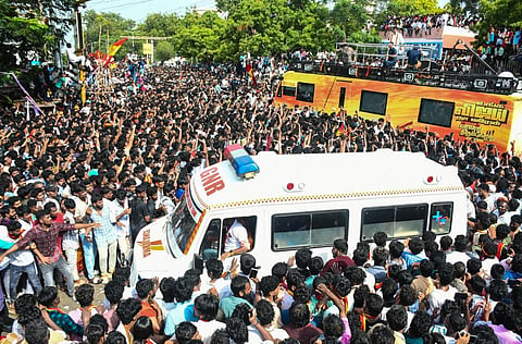 விஜய்யின் திருச்சி பிரச்சாரம்: போக்குவரத்து நெரிசலால் பொதுமக்கள் அவதி - நடந்தது என்ன?