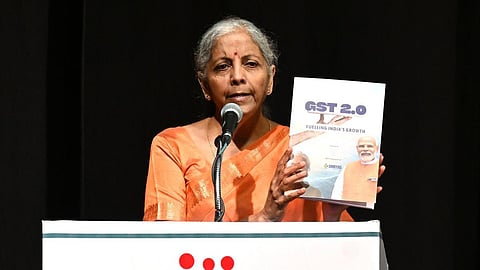 ஜிஎஸ்டி 2.0 மூலம் வரி குறையும் பொருட்கள் எவை? - பட்டியல் அடங்கிய புத்தகத்தை வெளியிட்டார் நிர்மலா சீதாராமன்