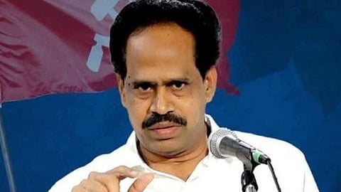 இந்திய கம்யூனிஸ்ட் கட்சி மாநில செயலாளர் மு.வீரபாண்டியன்