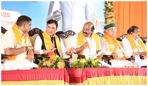 புதுச்சேரியில் தே.ஜ. கூட்டணி மீண்டும் ஆட்சியை பிடிக்கும்: மத்திய அமைச்சர் மன்சுக் மாண்டவியா