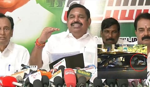 ‘நான் முகத்தை மூடிக்கொண்டு வந்ததாக முதல்வர் பேசுவது சிறுபிள்ளைத்தனமானது’ - இபிஎஸ்