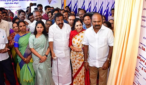பல்வேறு நவீன வசதிகளுடன் ரூ.12 கோடியில் நாகேஸ்வரராவ் பூங்கா மேம்பாட்டு பணி: அமைச்சர் நேரு தொடங்கிவைத்தார்