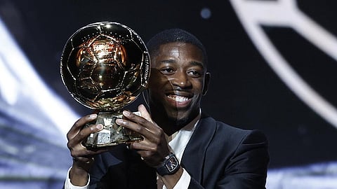சிறந்த கால்பந்து வீரருக்கான Ballon d’Or விருதை வென்றார் பிரான்ஸின் டெம்பெல்லே!