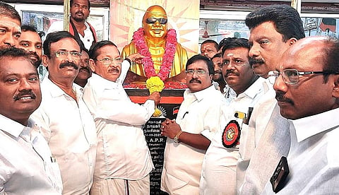விஜய் கூட்டத்தை கூட்டிவிட்டார் என்பதற்காக அரசியலில் நிலைத்துவிட முடியாது: ஆர்.எஸ்.பாரதி கருத்து