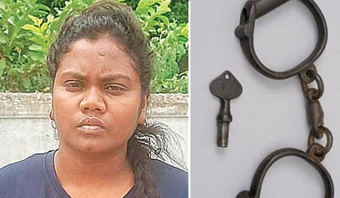 கைது செய்யப்பட்ட கிளாடிஸ் குணா