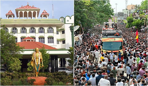 கரூர் சம்பவம்: சிபிஐ விசாரணை கோரிய மனு தள்ளுபடி; தேசிய, மாநில நெடுஞ்சாலைகளில் கூட்டங்களுக்கு தடை