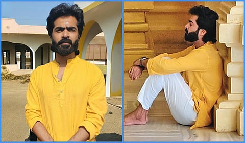 வடலூர் சத்திய ஞானசபையில் தியானத்தில் ஈடுபட்ட நடிகர் சிலம்பரசன்.