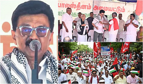 தமிழக சட்டப்பேரவையில் காசா தாக்குதலை கண்டித்து தீர்மானம்: முதல்வர் ஸ்டாலின் அறிவிப்பு