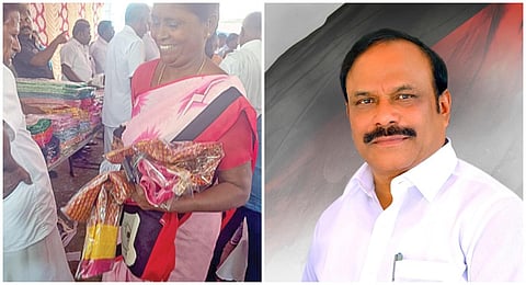 தேர்தல் வருதுல்ல... திட்டக்குடி பெண்களுக்கு அமைச்சரின் தீபாவளி கிஃப்ட்!