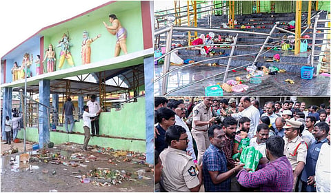 ஆந்திராவில் கோயில் கூட்ட நெரிசலில் சிக்கி 9 பேர் உயிரிழப்பு | விபத்து நிகழ்ந்தது எப்படி?