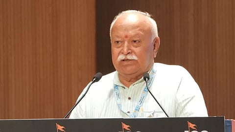ஆர்எஸ்எஸ் ஏன் பதிவு செய்யப்படவில்லை? - மோகன் பகவத் விளக்கம்