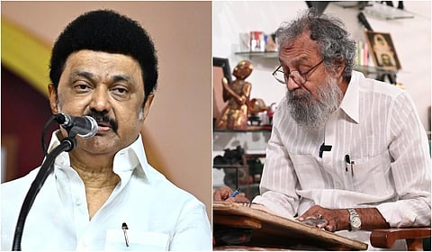 தோட்டா தரணிக்கு ‘செவாலியே’ விருது: முதல்வர் மு.க.ஸ்டாலின் வாழ்த்து
