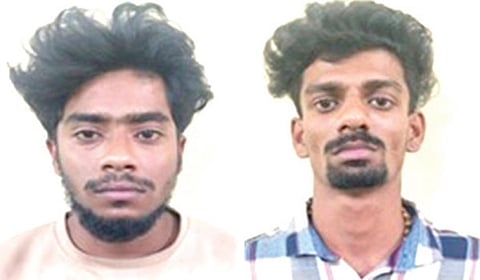 போதைப்பொருள் கடத்தல் வழக்கில் கைதானவர்கள்.