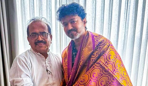 தவெகவில் இணைந்த நாஞ்சில் சம்பத்