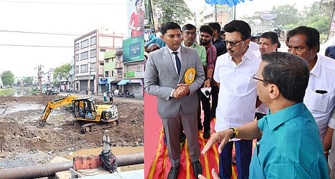 மதுரை பந்தல்குடி வாய்க்கால் மேம்பாட்டுப் பணி - முதல்வர் ஸ்டாலின் ஆய்வு!