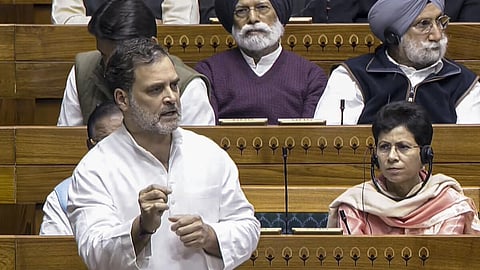 “வாக்கு திருட்டுதான் மிகப் பெரிய தேச விரோத செயல்” -
மக்களவையில் ராகுல் காந்தி காட்டம்