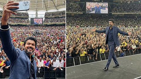 தனியாக வருவாரா, அணியாக வருவாரா என்கிறார்கள்! - ஜனநாயகன் இசை வெளியீட்டில் விஜய் சஸ்பென்ஸ்