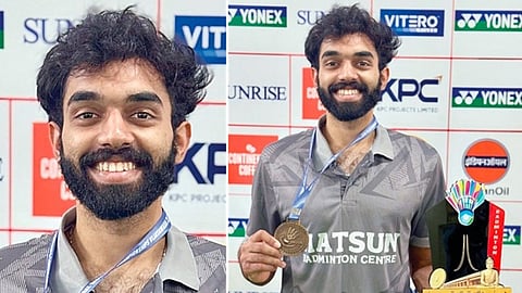 தேசிய சீனியர் பாட்மிண்டன்: ரித்விக் சஞ்சீவி சாம்பியன்