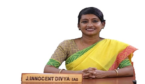 இன்னசன்ட் திவ்யா உள்ளிட்ட 5 ஐஏஎஸ் அதிகாரிகள் இடமாற்றம்