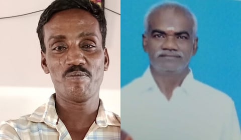 விபத்தில் உயிரிழந்த மோகனசுந்தரம் (35), பொன்னழகு (59).