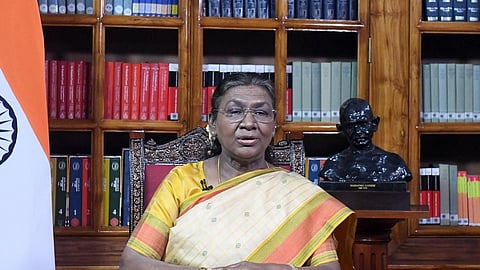 “3-வது பொருளாதார நாடு இலக்கை நோக்கி இந்தியா” - குடியரசுத் தலைவர் முர்மு உரை