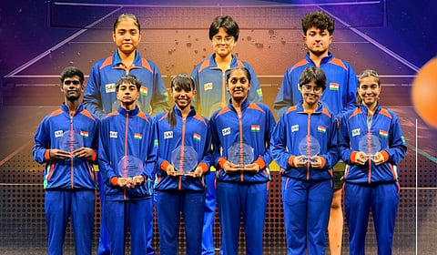 தோகா டேபிள் டென்னிஸ்: 4 தங்கம் உட்பட 10 பதக்கம் வென்றது இந்தியா