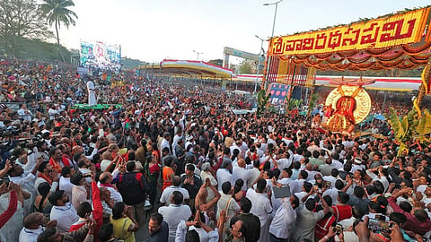 திருப்பதி ரதசப்தமி விழாவில் 3.45 லட்சம் பக்தர்கள் பங்கேற்பு