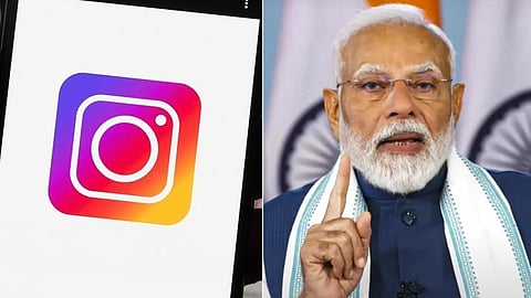 இன்ஸ்டாகிராமில் பிரதமர் மோடியை பின் தொடரும் 10 கோடி பேர்!