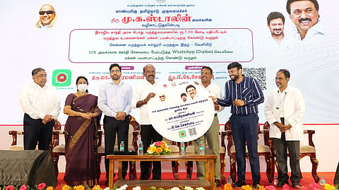 ராஜீவ்காந்தி மருத்துவமனையில் ரூ.7.39 கோடி மருத்துவ உபகரணங்கள்: அமைச்சர் மா.சுப்பிரமணியன் தொடங்கி வைத்தார்