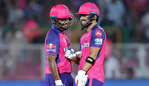 “ரோஹித், கோலியை போன்று சஞ்சு சாம்சனுக்கு மாற்று வீரர் இல்லை” - ராஜஸ்தான் கேப்டன் ரியான் பராக் மனம் திறப்பு