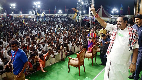“கண்ணுக்கு தெரியாத காற்றிலும் ஊழல் செய்கின்ற ஒரே கட்சி திமுக” - பழனிசாமி கடும் தாக்கு