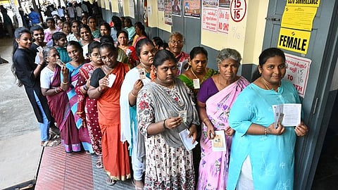 புதுச்சேரி தேர்தலில் உச்ச அளவாக 89.83% வாக்குகள் பதிவு
