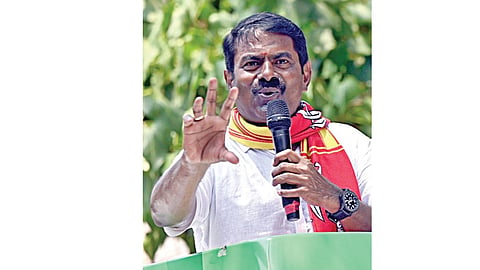 பிரச்சாரத்தில் சீமான். படம்: ம.பிரபு