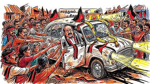 அமைச்சர் கோவி.செழியனை முற்றுகையிட்ட கிராம மக்கள் - நடந்தது என்ன?