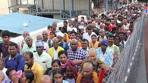 திருப்பதியில் குறைந்த பக்தர்களின் கூட்டம்