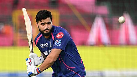 ராஜஸ்தான் ராயல்ஸ் அணியின் கேப்டன் ரியான் பராக்