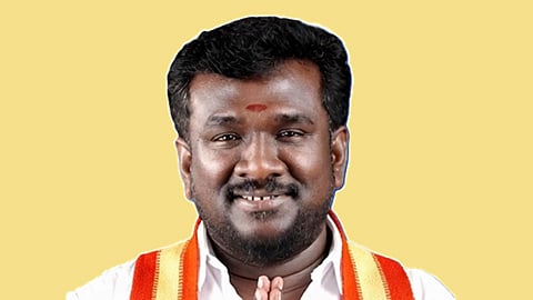 தவெக வேட்பாளர் சீனிவாச சேதுபதி