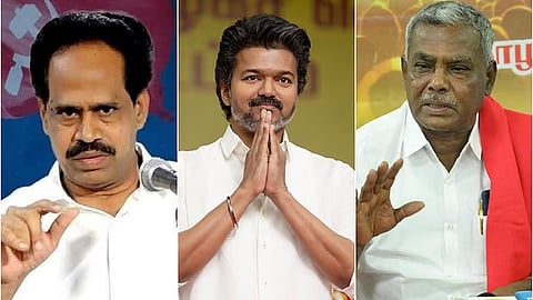 தவெகவுக்கு வெளியில் இருந்து ஆதரவு; திமுகவுடன் உறவு தொடரும் - இந்திய கம்யூனிஸ்ட், மார்க்சிஸ்ட் கட்சிகள் அறிவிப்பு