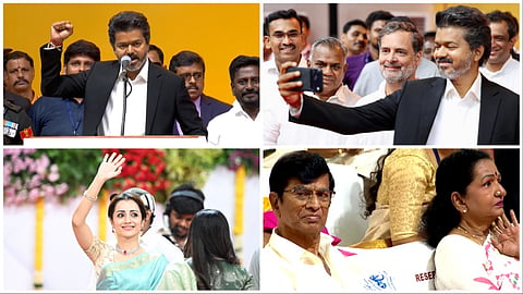 கோட் சூட் முதல் வந்தே மாதரம் வரை - முதல்வர் விஜய் பதவியேற்பு விழா ஹைலைட்ஸ்